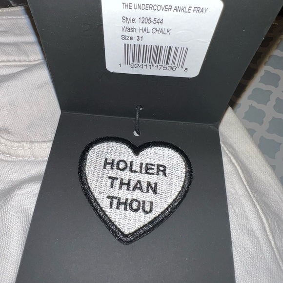 MOTHER Superior The Undercover Ankle Fray Jean - Picture 10 of 15